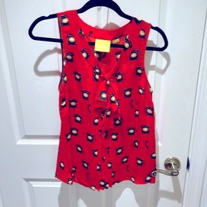 Anthropology- Maeve Silk Top